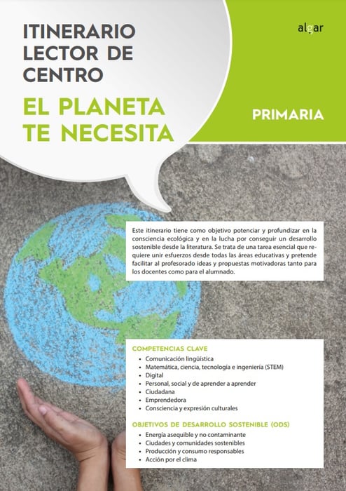 Itinerario lector primaria - El planeta te necesita