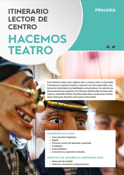 Itinerario lector primaria - Hacemos teatro