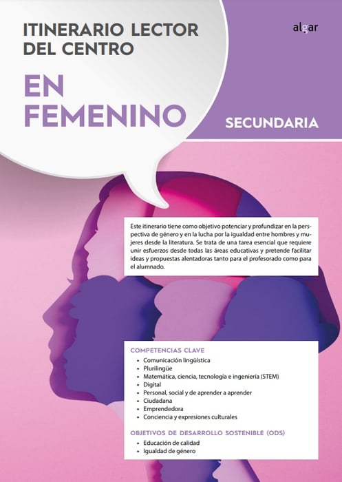 Itinerario lector secundaria - En femenino